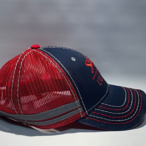 SAIA LTL Freight Black and Red Cap - Picture 3 of 7